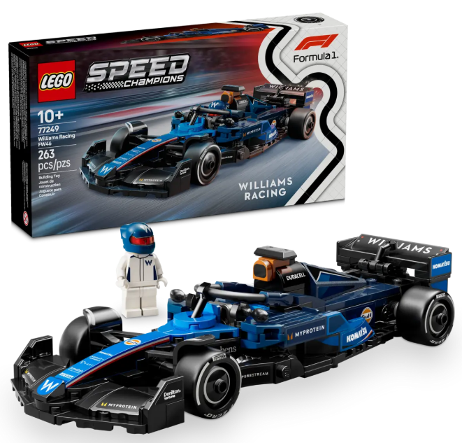 LEGO SPEED CHAMPIONS FORMULA 1 WILLIAMS RACING CAR 77249 263PCS 18+