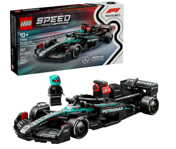 LEGO SPEED CHAMPIONS MERCEDES-AMG PETRONAS F1 TEAM W15 E 77244 267PCS 10+