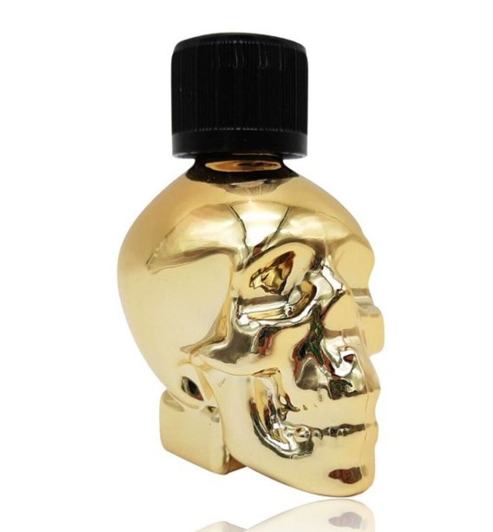 POPPERS GOLD SKULL BOTTLE 24 ML