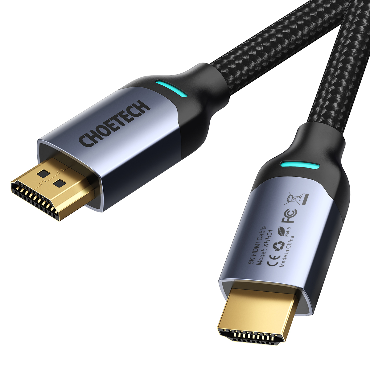 Choetech XHH01 8K HDMI to HDMI cable, 2m (black)
