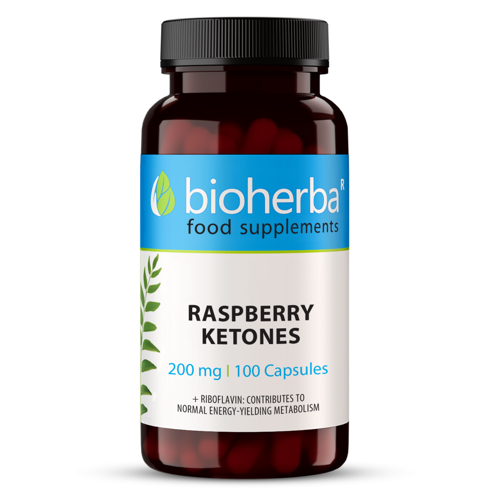 Raspberry Ketones, 200 mg, 100 Capsules, Bioherba