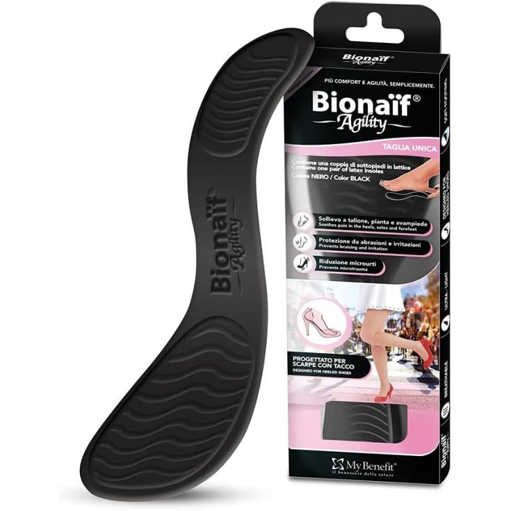 Bionaif Agility Black Insole Ultra Light