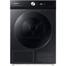 Samsung Dryer 9Kg, A+++, 19 Programs, 182Kwh, 63Db, Wifi, Al Control, Heat Pump, Digital Inverter Motor, Reversible Door, Black, 600X850X600Mm, 20Yw