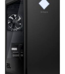 Hp Pc Omen Gaming Gt21-1007Nv, Amd Ryzen 7 7700X 4.5-5.4Ghz/32Mb, 8 Cores, 32Gb (2X16Gb), Ssd Wd Black 1Tb + 1Tb Hdd, Nvidia Geforce Rtx 3070 8Gb, Win 11 Home, 2Yw, Black Glass Door
