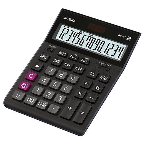 Casio Calculator 14Digits Gr14T
