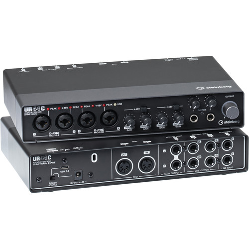 Steinberg UR44C – USB audio interface, 6 inputs, 24-bit/192kHz