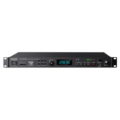 Denon Pro Dn-300R Mkii Recorder, Audio Recorder, Professional