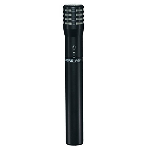 Shure PG81 – Condenser instrument microphone, vocals & instruments