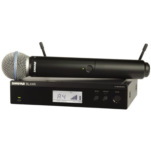 Shure Blx24R B58 Vocal Microphones – wireless vocal microphone system, handheld