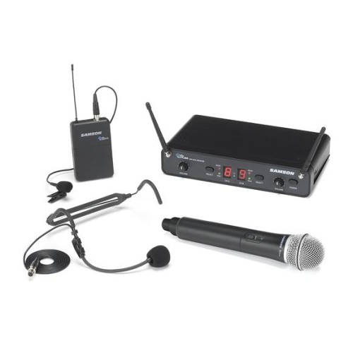 Samson Technologies Concert 288 All‑In‑One Wireless System complete dual‑channel wireless setup
