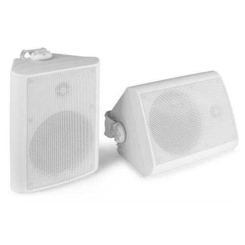 Power Dynamics BGO65 Speaker Set White outdoor/indoor coaxial speaker set white