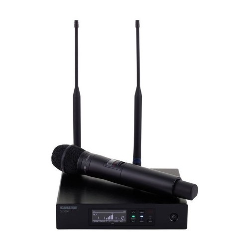 Shure QLXD24KSM9 – Wireless vocal microphone system, handheld, KSM9 capsule