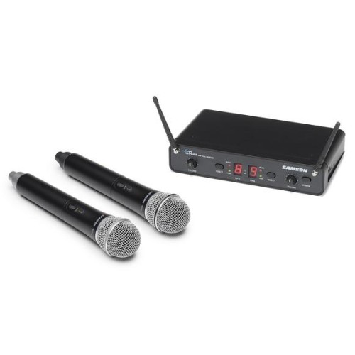 Samson Technologies Concert 288 Handheld dual‑channel wireless handheld system