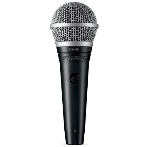 Shure PGA48 – Dynamic vocal microphone, entry-level, speech & vocals
