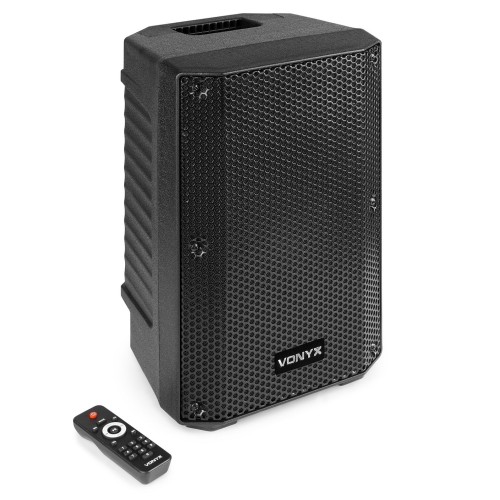 Vonyx Vsa08Bt 250W Speaker With Bt – PA speaker, 8-inch, 250W, Bluetooth enabled