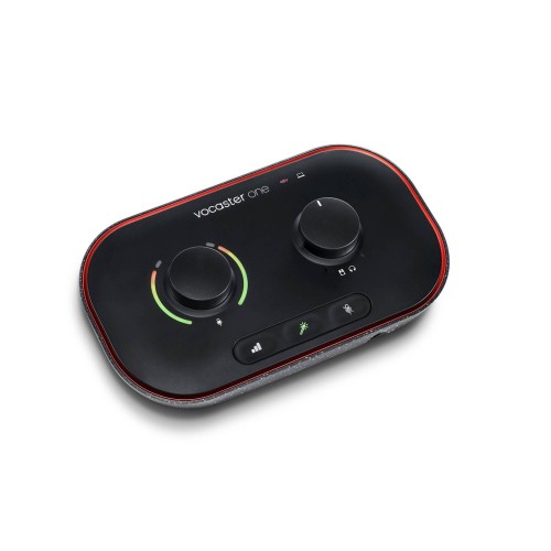 Focusrite Vocaster One – single-input podcasting interface