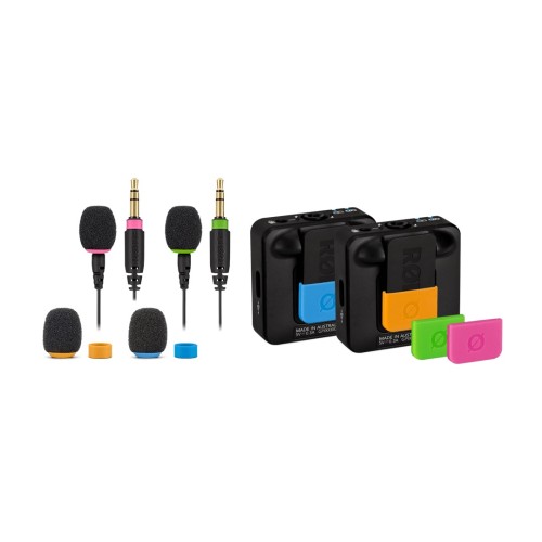Rode Colors 2 Interchangeable Microphone Covers muted color ID set