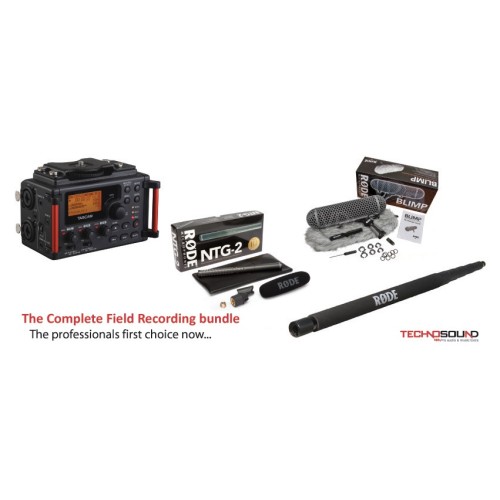 Rode Field Recording Bundle Complete Kit portable audio recorder and mic kit