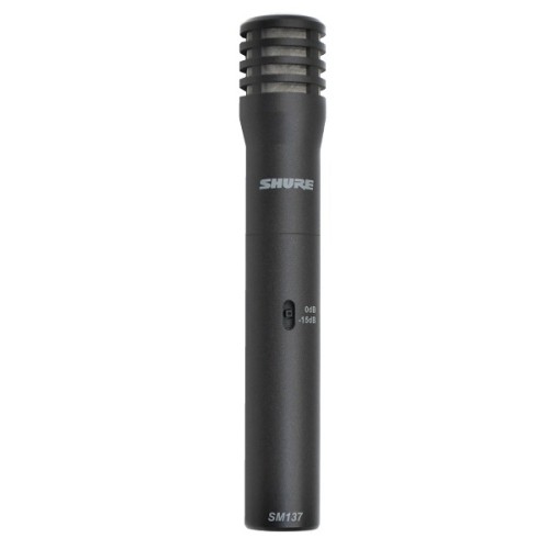 Shure SM137 – Vocal microphone, condenser, studio recording and live sound