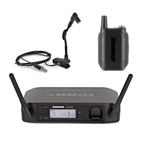 Shure Glxd14 B98 Vocal Microphones – wireless vocal microphone system, lavalier mic