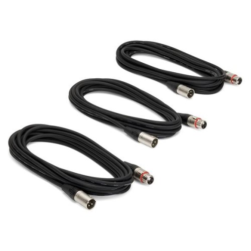 Samson Technologies Mc18 Microphone Cable 3-Pack - Each 5,5M