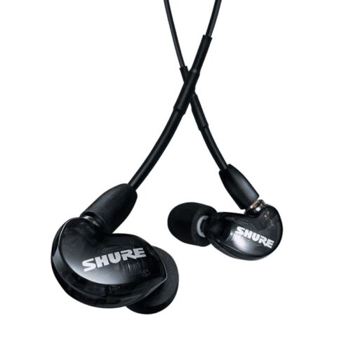 Shure SE215-K – In-ear vocal monitors, single-driver, bass-enhanced sound