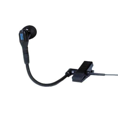 Shure Beta 98H-C – Instrument vocal microphone, clip-on condenser, compatibility with wireless systems