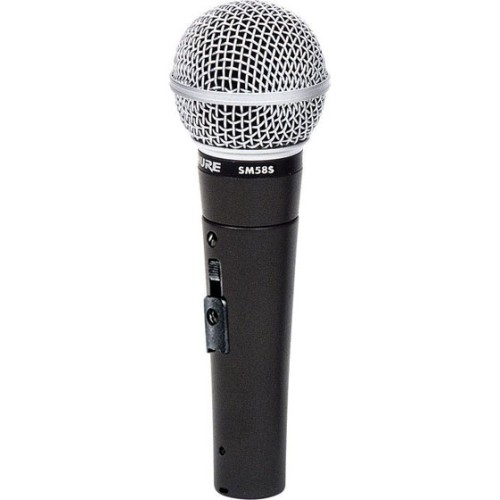 Shure SM58S – Vocal microphone, dynamic, stage mic with on/off switch