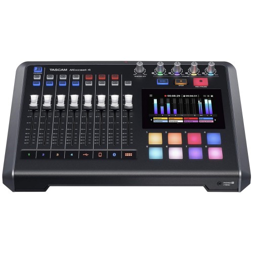 Tascam Mixcast 4 – podcast production mixer, 4 channels, integrated effects