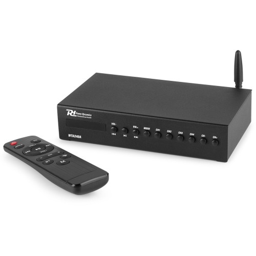 Power Dynamics WT240A Wifi Stereo Amplifier compact stereo Wi-Fi streaming amplifier
