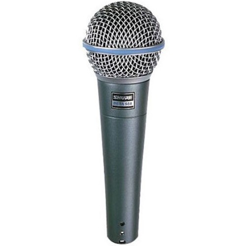 Shure Beta 58A – Handheld vocal microphone, dynamic, robust and clear sound