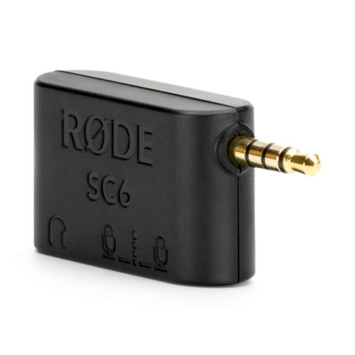 Rode SC6 3.5 mm TRS to TRS patch cable dual mic splitter