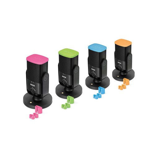Rode Colors Interchangeable Microphone Covers multicolor ID ring pack