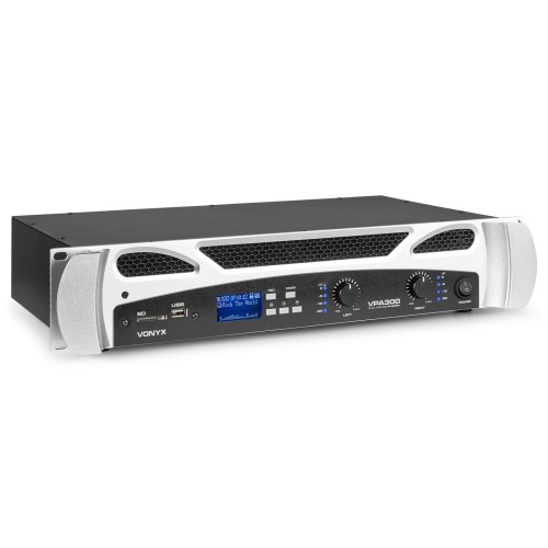 Vonyx Vpa300 Pa Amplifier 2X 150W Media Player With Bt – PA amplifier, 2x150W, media player, Bluetooth