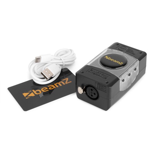 Beamz USB DMX Interface with Light Rider-Esa2 Lightshow Editing Device – USB DMX interface, Light Rider ESA2 software