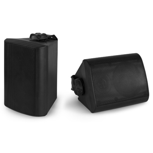 Power Dynamics BGO40 Speaker Set In‑Outdoor 100W Black 100 W indoor/outdoor speaker black