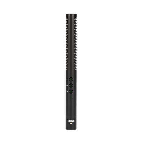Rode NTG4 shotgun condenser microphone with low noise circuitry
