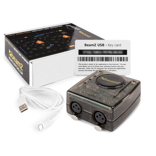 Beamz Wifi-Usb DMX Interface with Light Rider-Esa2 Lightshow Editing Device – Wi-Fi USB DMX interface, Light Rider ESA2 software