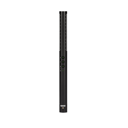 Rode NTG4+ shotgun microphone with internal rechargeable battery