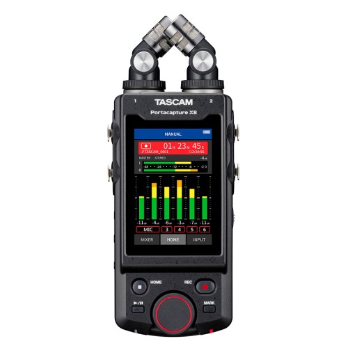 Tascam Portacapture X8 – high-resolution portable recorder, multi-track