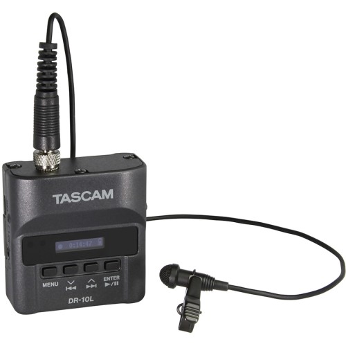 Tascam Dr-10L – compact lavalier microphone recorder, portable
