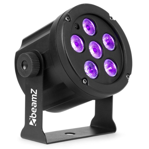 Beamz Slim PAR 30 UV LED Stage Light – UV LED stage light, slim PAR design, UV lighting