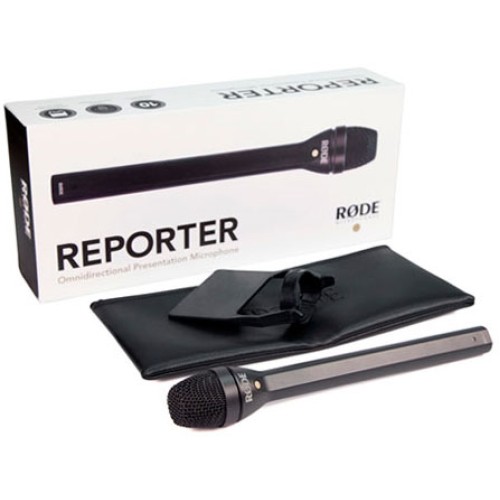 Rode Reporter handheld dynamic interview mic