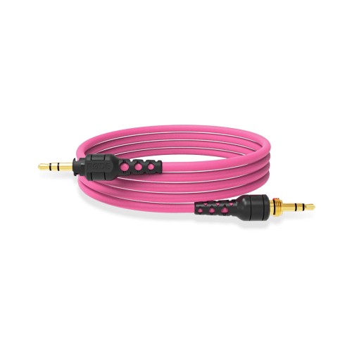 Rode NTH‑Cable24P For NTH100 2.4 m pink high‑flex headphone cable