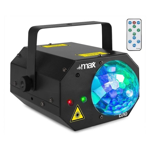 BeamZ MAX DJ10 Jelly Moon W Laser – DJ light, jelly moon, laser effects