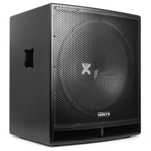 Vonyx Swp18 Pro 1200W Active Subwoofer Speaker – active subwoofer, 18-inch driver, 1200W power