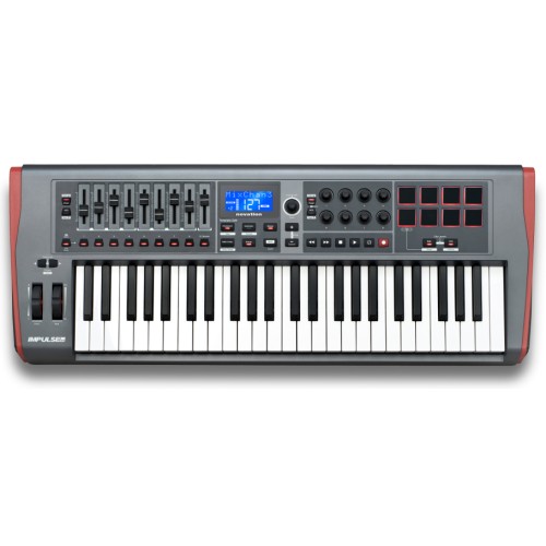 Novation Impulse 49 – 49-key USB MIDI controller with pads