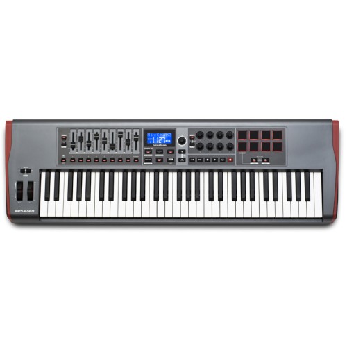 Novation Impulse 61 – 61-key USB MIDI controller with pads