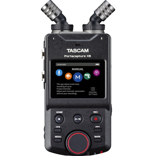 Tascam Portacapture X6 – portable multi-track recorder, compact