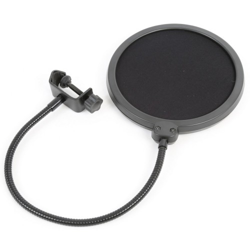 Vonyx M06 Pop Filter Microphone Windshield – pop filter, mic windshield, reduces plosives